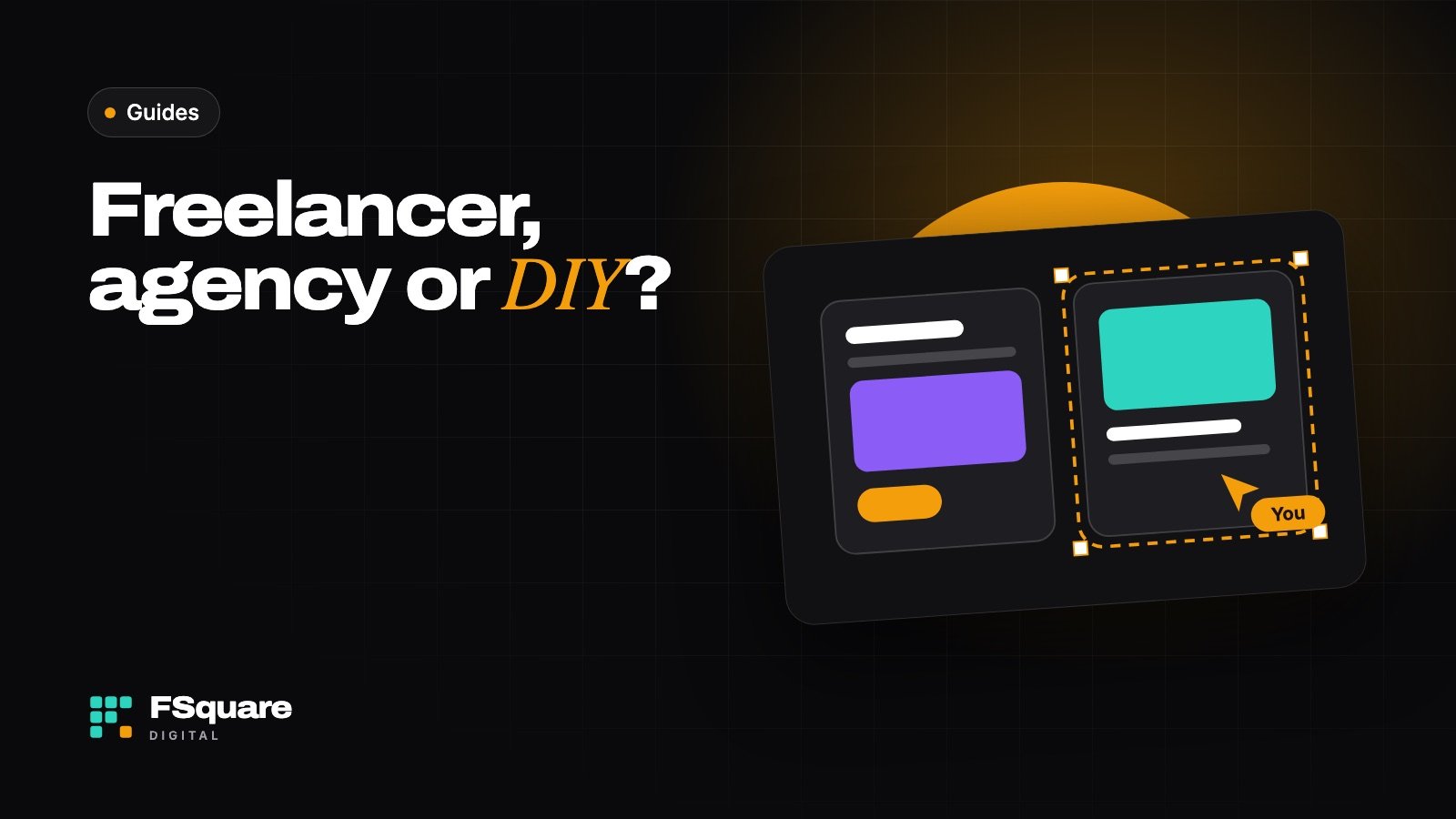 Freelancer vs agency vs DIY: who should build your website?